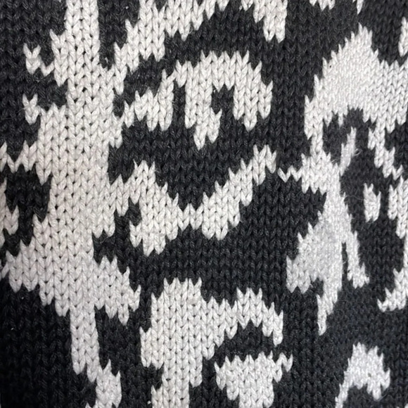 VINTAGE 90s Oversized Sweater‎ Size Medium (M) - Picture 5 of 8